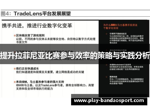 提升拉菲尼亚比赛参与效率的策略与实践分析