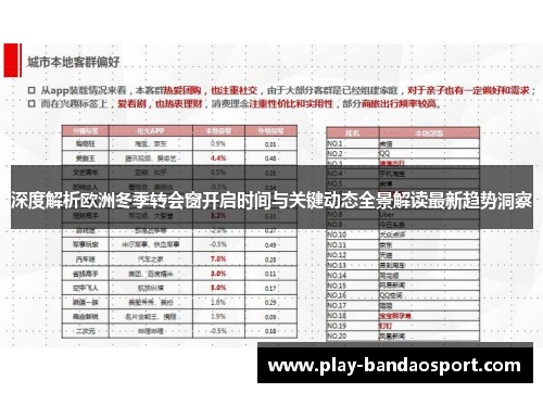 深度解析欧洲冬季转会窗开启时间与关键动态全景解读最新趋势洞察